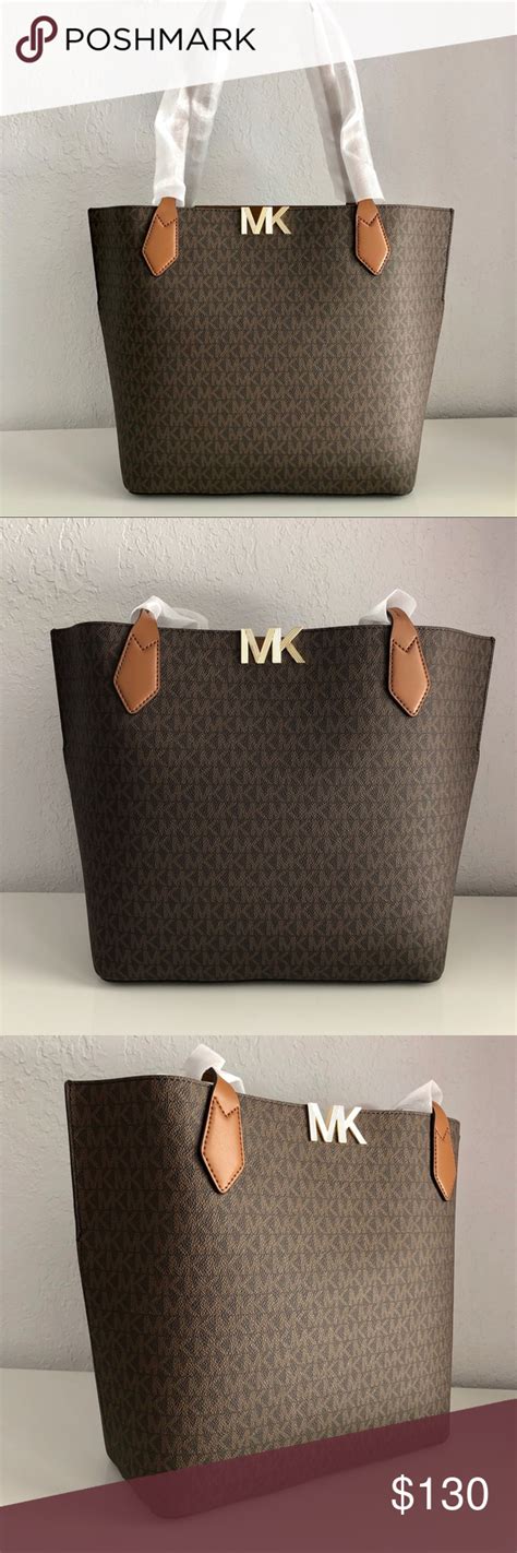 michael kors montgomery tote brown